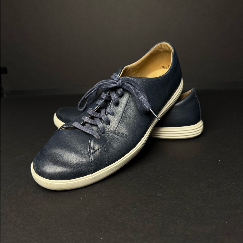 Cole Haan Grand Crosscourt Navy Blue Leather Sneaker Men’s Size 9